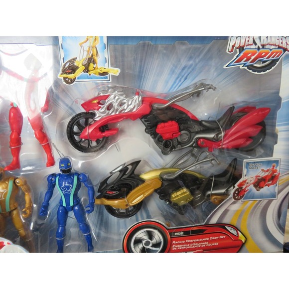 Disney Store Power Rangers RPM Chopper Battle Mode Racing‎ Performance Crew Set - Picture 6 of 7